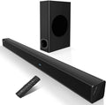Sound Bar with Subwoofer, TV 2.1 CH Soundbar, Superior Surround Sound System, Works with 4K & HD & Smart TV,Bluetooth 5.0 Enabled (Model: P27, 120W)