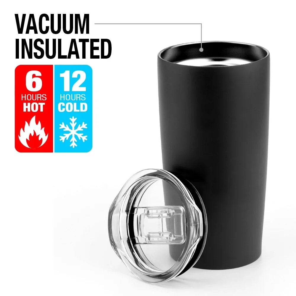 The Hobbit/Bofur Stainless Steel Tumbler 20 oz Coffee Travel Mug/Cup, Vacuum Insulated & Double Wall with Leakproof Sliding Lid | excellent for Hot Drinks and Cold Beverages
