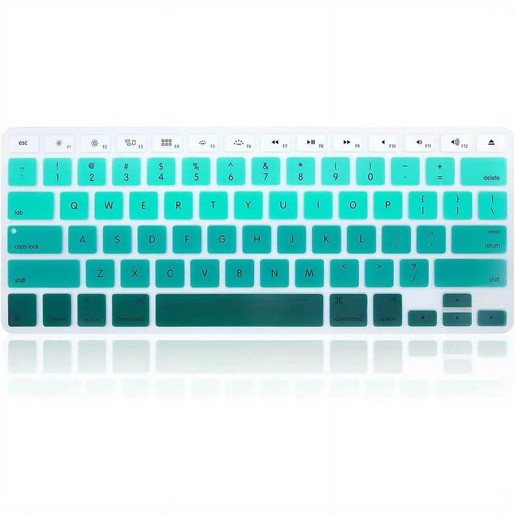 Silicone Keyboard protector Skin For MacBook Air 13 Inch A1466 A1369(Release 2010-2017)& MacBook Pro 13" 15" 17" (2019 Or Older Version,with/Without Retina Display)