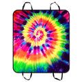 GCKG Colorful Tie Dye Pet Car Seat shield,Colorful Tie Dye Pet Car Seat shield Dog Car Seat Mat Hammock Cargo Mat Trunk Mat For Cars Trucks and SUV 54x60 inches