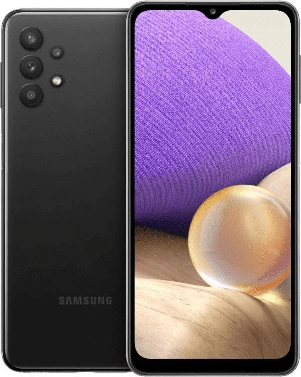 Restored  SM-A326UZKNTMB 6.5" Galaxy A32 5G 64GB (T-Mobile) Smartphone, Phantom Black (Refurbished)