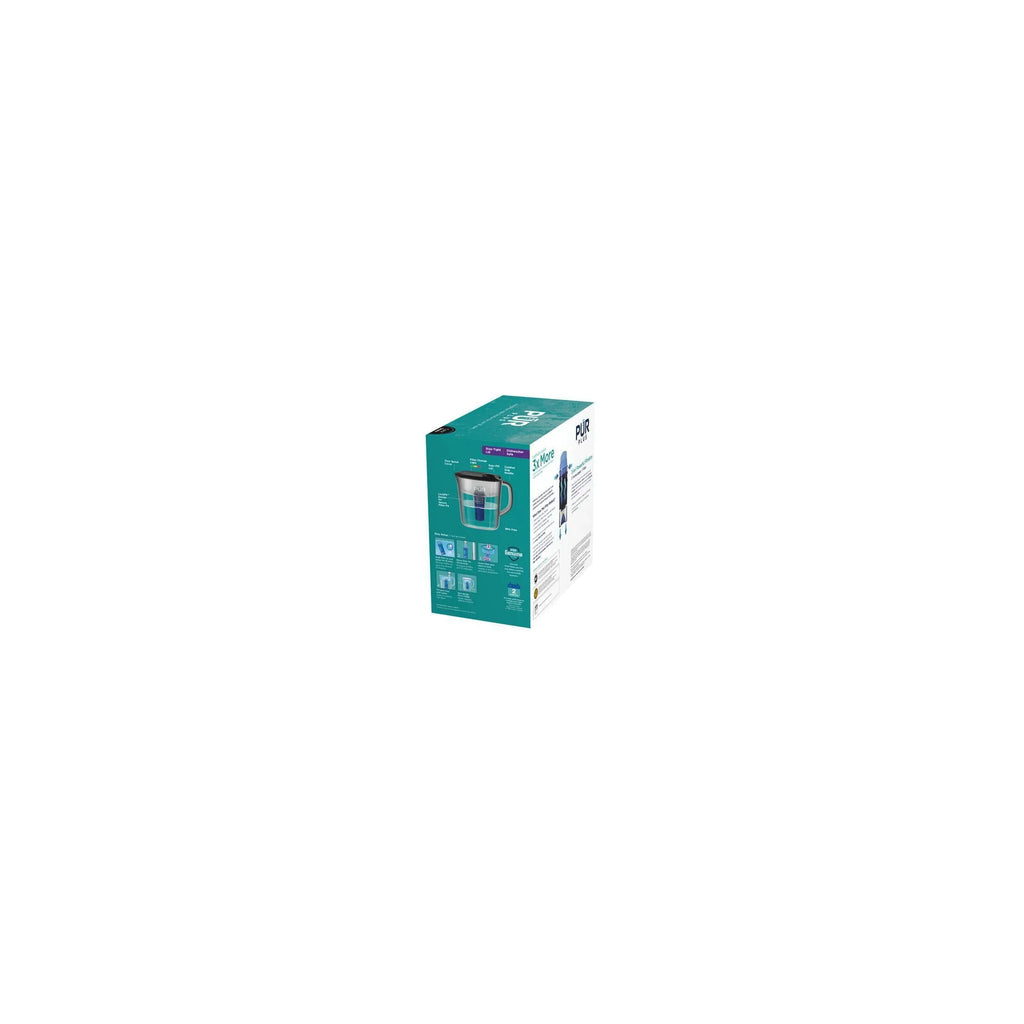 PLUS 11 Cup aqua Pitcher Filtration System Smoke PPT110BA
