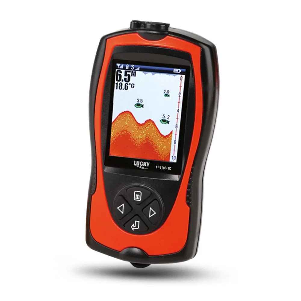 FF1108 1CLA Portable Fish Finder Wired/Wireless Fish Detector for Precise Underwater Tracking