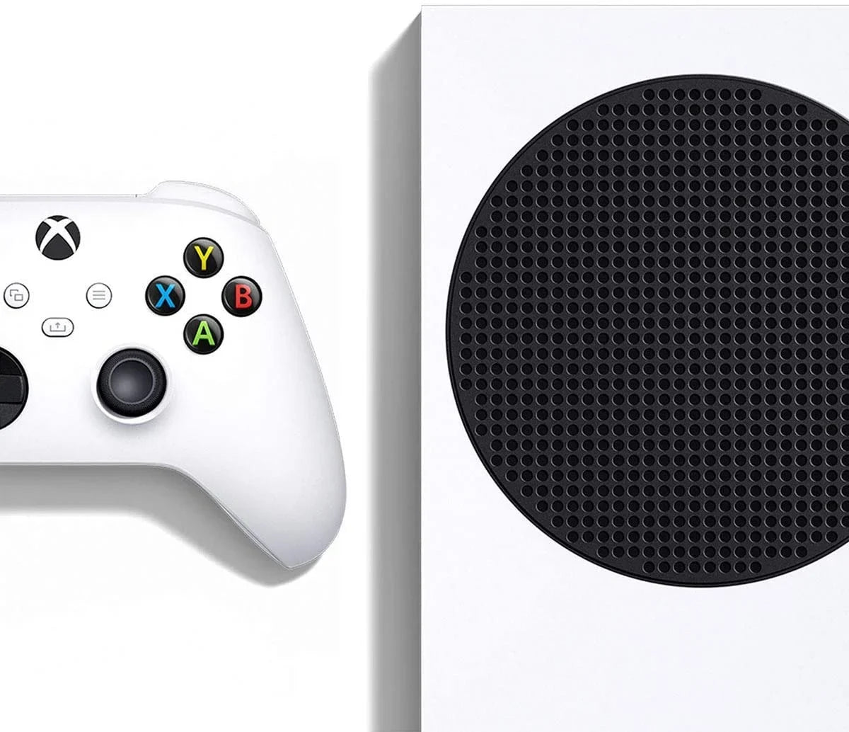 2022 Newest  Xbox Series S 512GB SSD All-Digital Console, 10GB GDDR6 RAM, 1440p Gaming, 4K Streaming, 3D Spatial Sound, WiFi + 3pcs-Marxsol Controller Skins