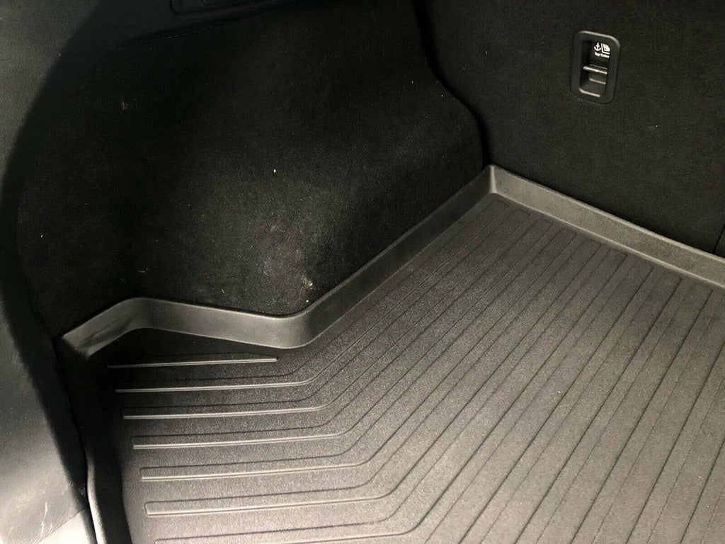 EACCESSORIES EA Cargo Liner – Trunk Mat for Mazda CX-5 CX5 2017-2023 – elements-impervious Trunk Mats for Cars with Raised Lip – Non-Slip Car Trunk Mat Rubber – Easy to Install – Laser Pre-Cut Design