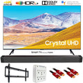 UN85TU8000 85" TU8000 4K Ultra HD Smart LED TV (2020 Model) with Deco Gear Home Theater Soundbar, Wall Mount Accessory Kit and HDMI Cable Bundle (UN85TU8000FXZA 85TU8000 85 Inch TV)
