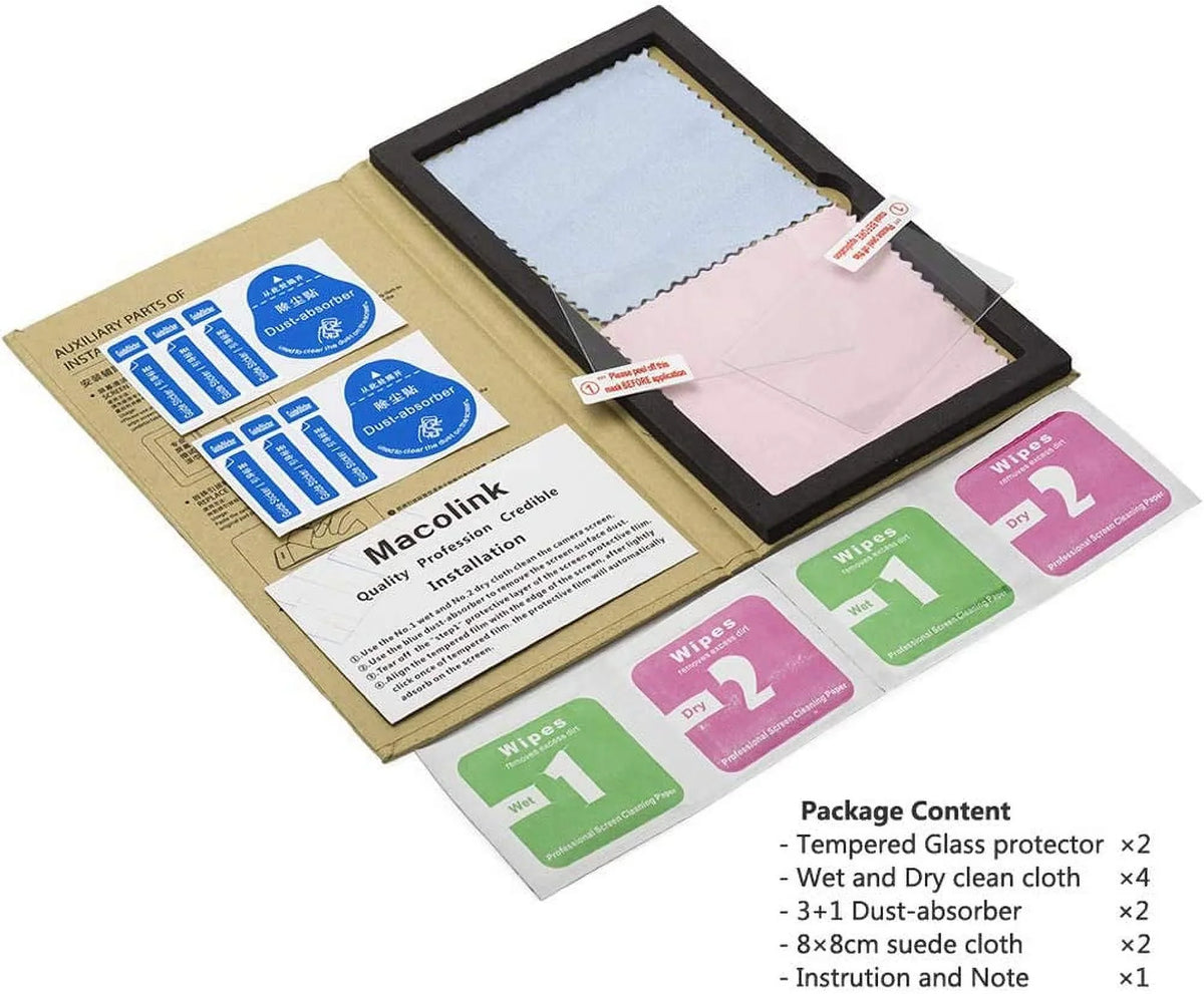 Screen Protector for  A7C A7III A7RIII A7SIII A7RIV A9 A9II, Tempered Glass Protective Film suitable