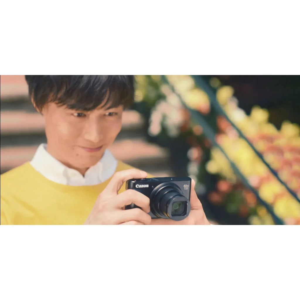 PowerShot SX740 HS 20.3 Megapixel Compact Camera, Black