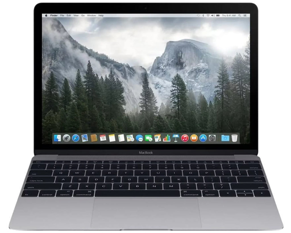 Pre-Owned  Macbook 12-inch (Retina, Space Gray) 1.3GHz Core m7 (Early 2016) MLH82LL/A-BTO 512 GB SSD 8 GB Memory 2304x1440 Display Mac OS X v10.12 Sierra Power Adapter Included
