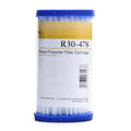 Package Of 2 Pentek R30-478 Pleated Polyester aqua Filters 4-7/8" x 2-5/8"