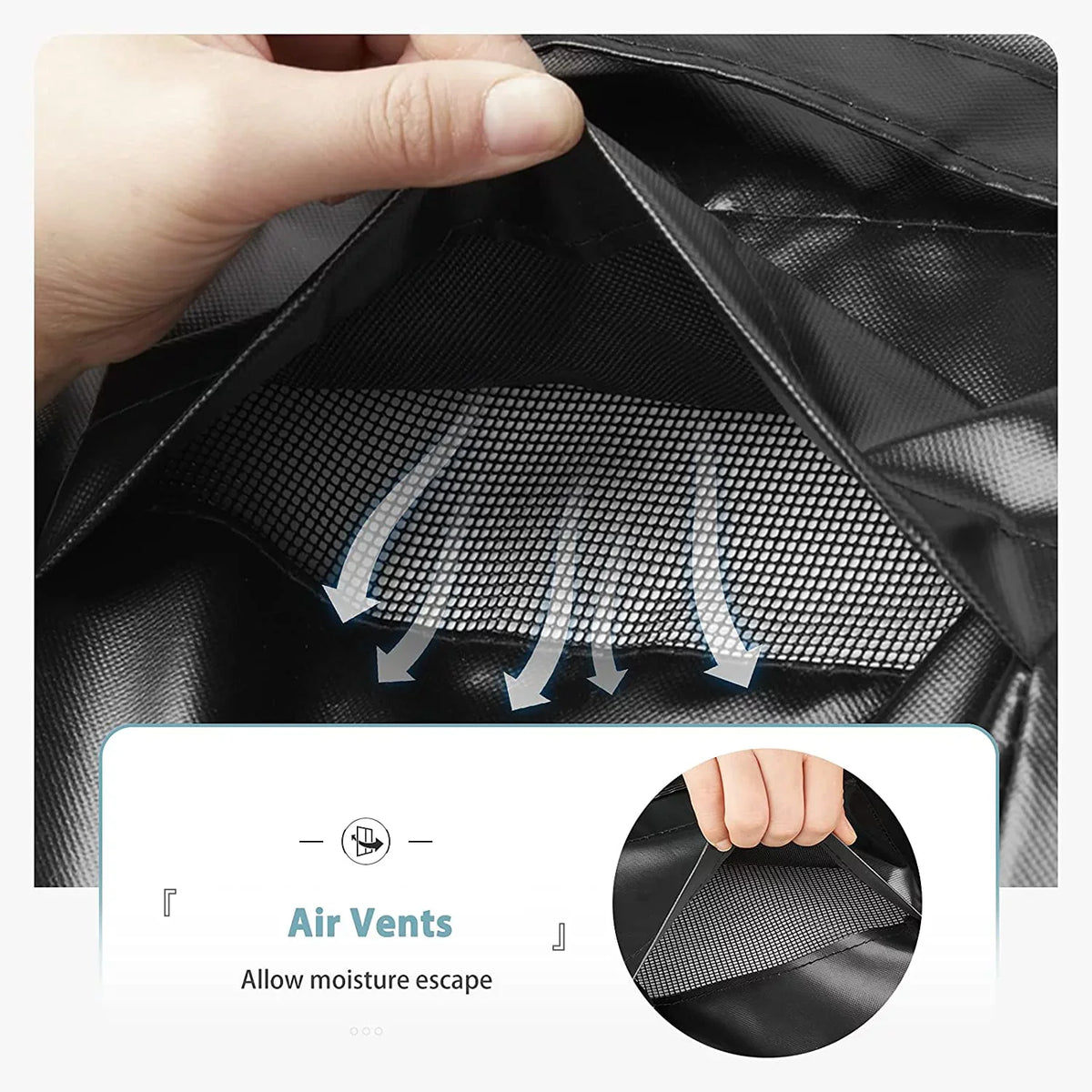 Waterproof Grill protector for Char-Griller 11" Grill, Heavy Duty 600D Polyester with Anti-UV Coating, 75.5" x 22" x 38.5"