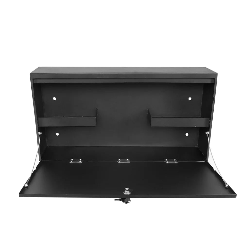Hooke Road Fit 2021-2023  Bronco Folding Tailgate Table Lockable Steel Storage Box Black
