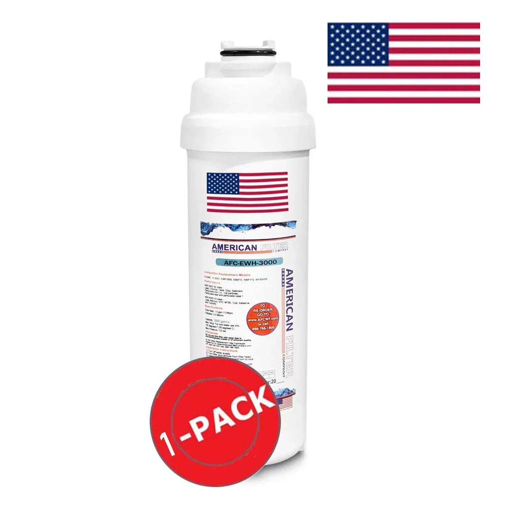 AFC Brand , aqua Filter , Model # AFC-EWH-3000 , appropriate with HVR8HDBL - 1 Filters - Made in U.S.A.