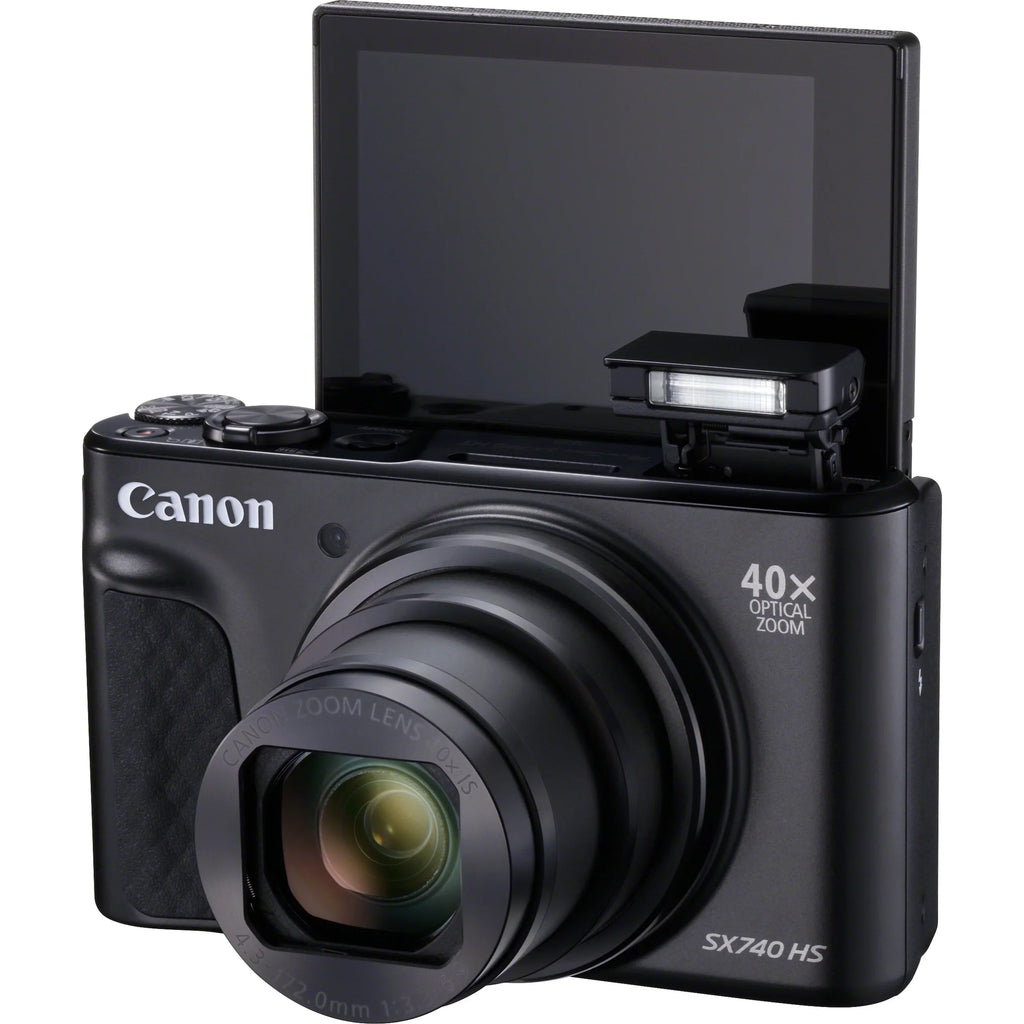 PowerShot SX740 HS 20.3 Megapixel Compact Camera, Black