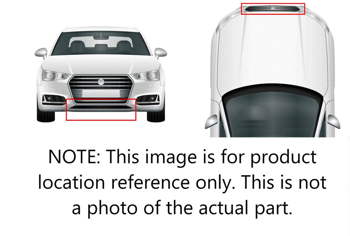 Grille - matching/Replacement for '18-20  Sienna XLE/Limited - Front Bumper Lower, Black Without Camera Hole - 5310208020