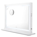 Pro with Speakers and Dimmer Switch, Lighted Desk Mirror with Outer Metal Frame and 3X Magnified Mirror for Tabletop or Wall Mount (White). Impressions Vanity Makeup Mirror Liane V