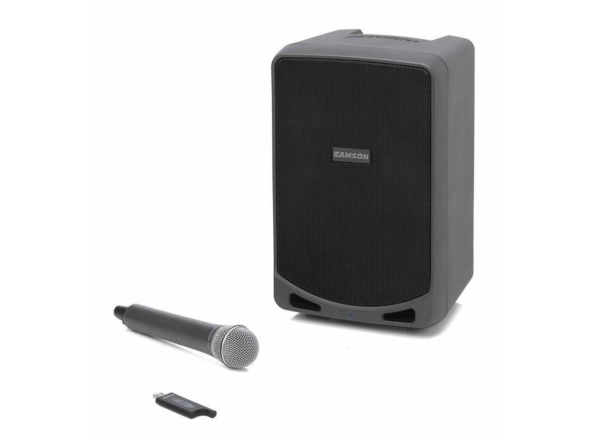 Samson Expedition XP106w Portable PA System with Wireless Handheld Mic System & Bluetooth