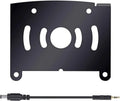 DoHonest D6 Backup Camera Bracket Adapter with a Power Adapter suitable with Furrion Pre-Wired RV or Trailer with a FRCBRKT-BL
