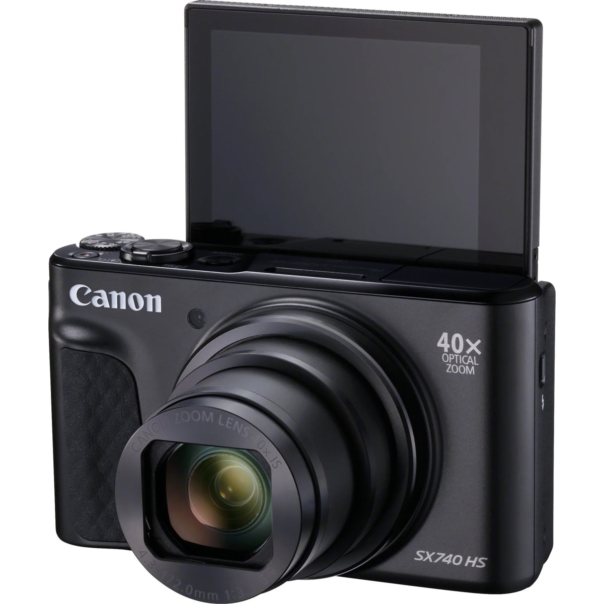 PowerShot SX740 HS 20.3 Megapixel Compact Camera, Black