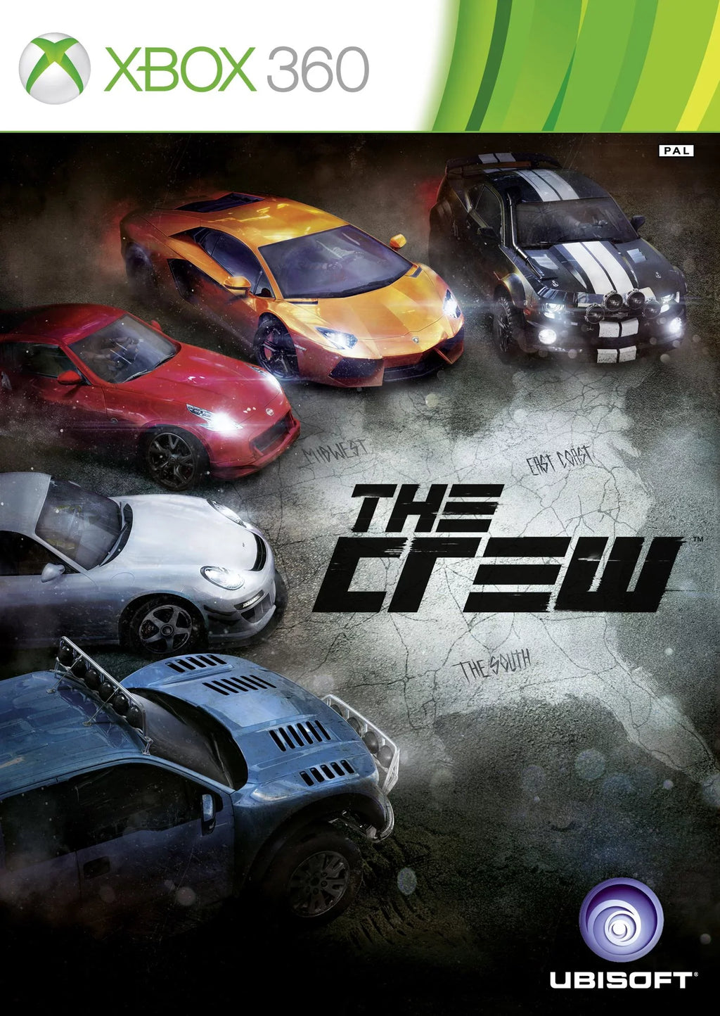The Crew, Ubisoft, XBOX 360, 887256000455