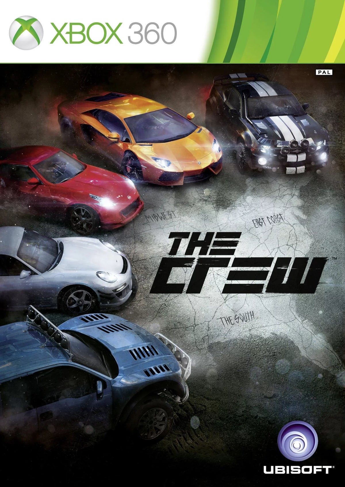 The Crew, Ubisoft, XBOX 360, 887256000455