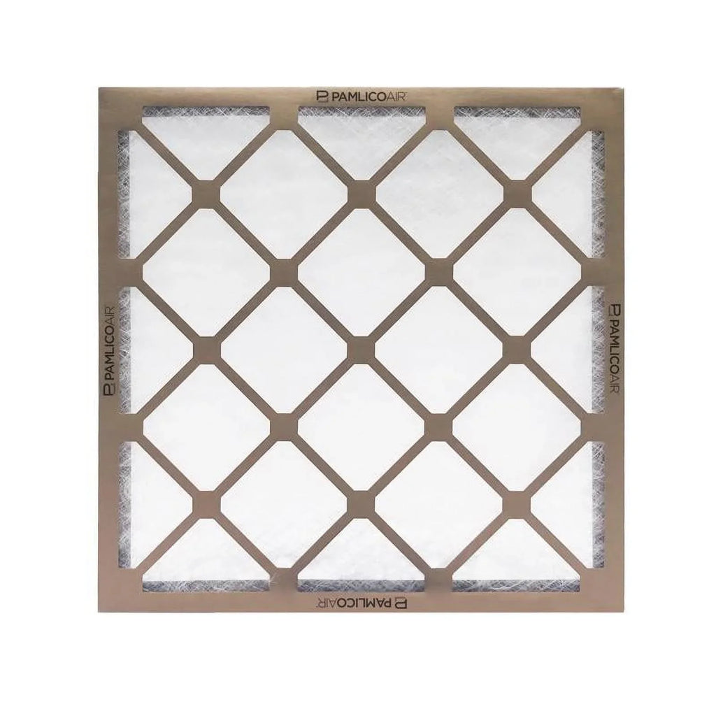 Fiberglass 4 MERV Air Filter - Pack of 12. Pamlico Air  14 x 20 x 1 in