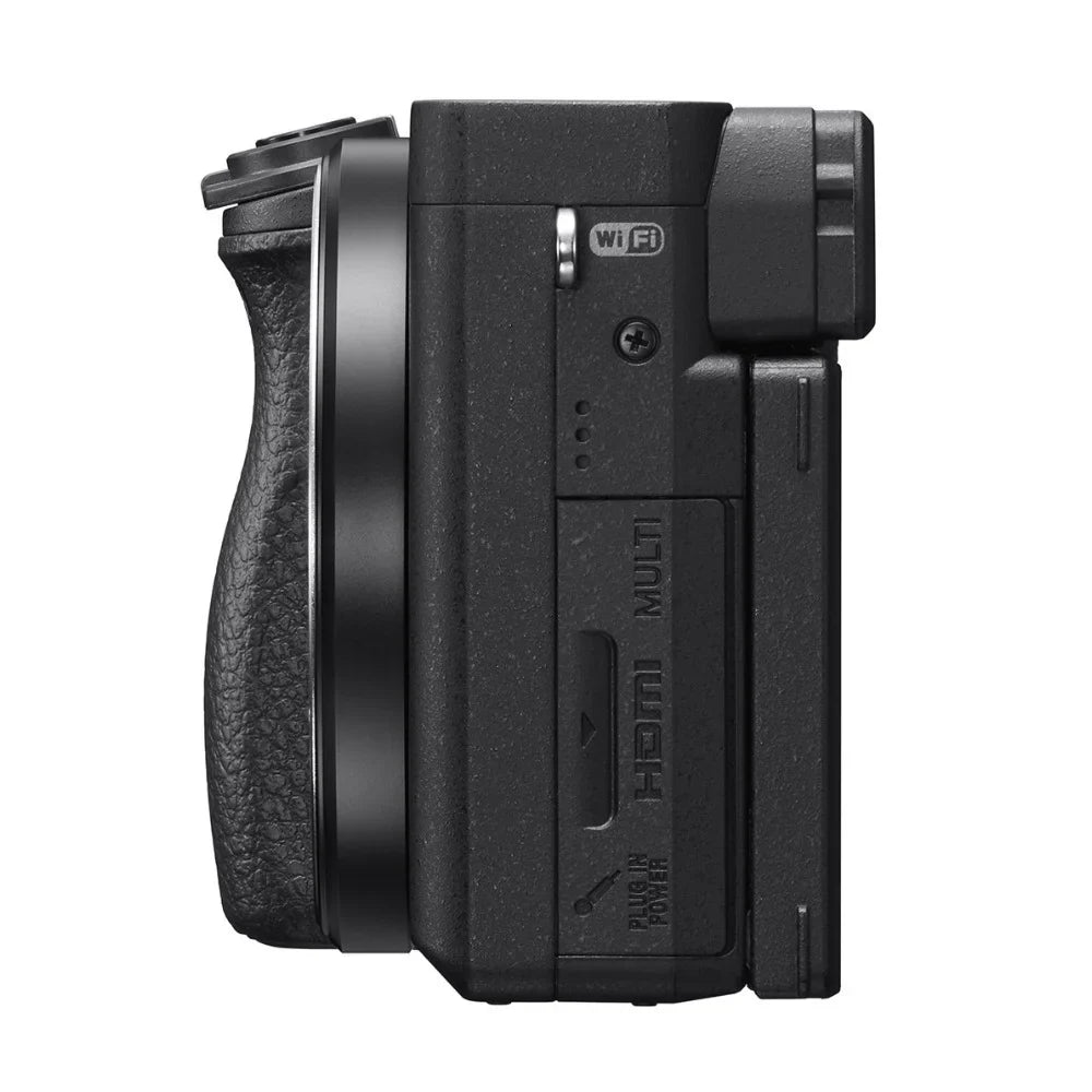 a6400 ILCE-6400 - Digital camera - mirrorless - 24.2 MP - APS-C - 4K / 30 fps - body only - Wi-Fi, NFC, Bluetooth - black