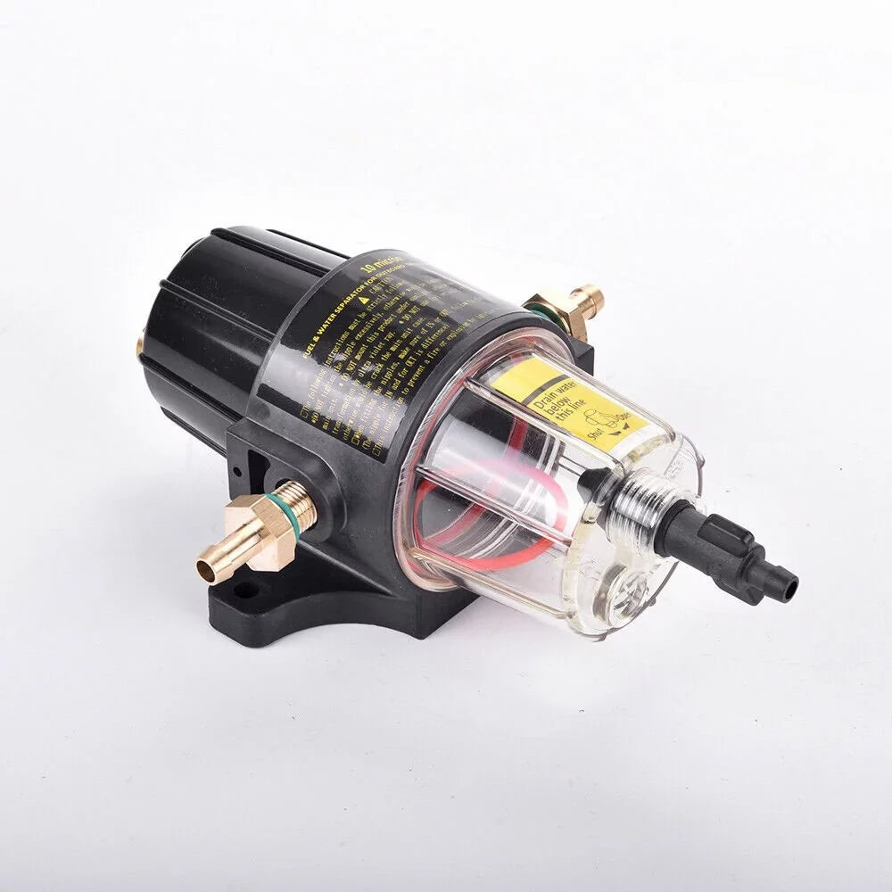 ACA UF-10K Fuel Filter moisture Separator Assembly With Clear Bowl for Yamaha Suzuki Tohatsu Mercury Outboard Engine