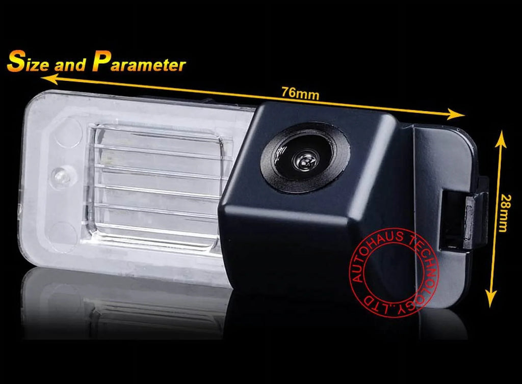 Waterproof Night Vision HD CCD 170°Viewing Field Car Rear View Backup Parking Camera for Skoda New Beetle VW