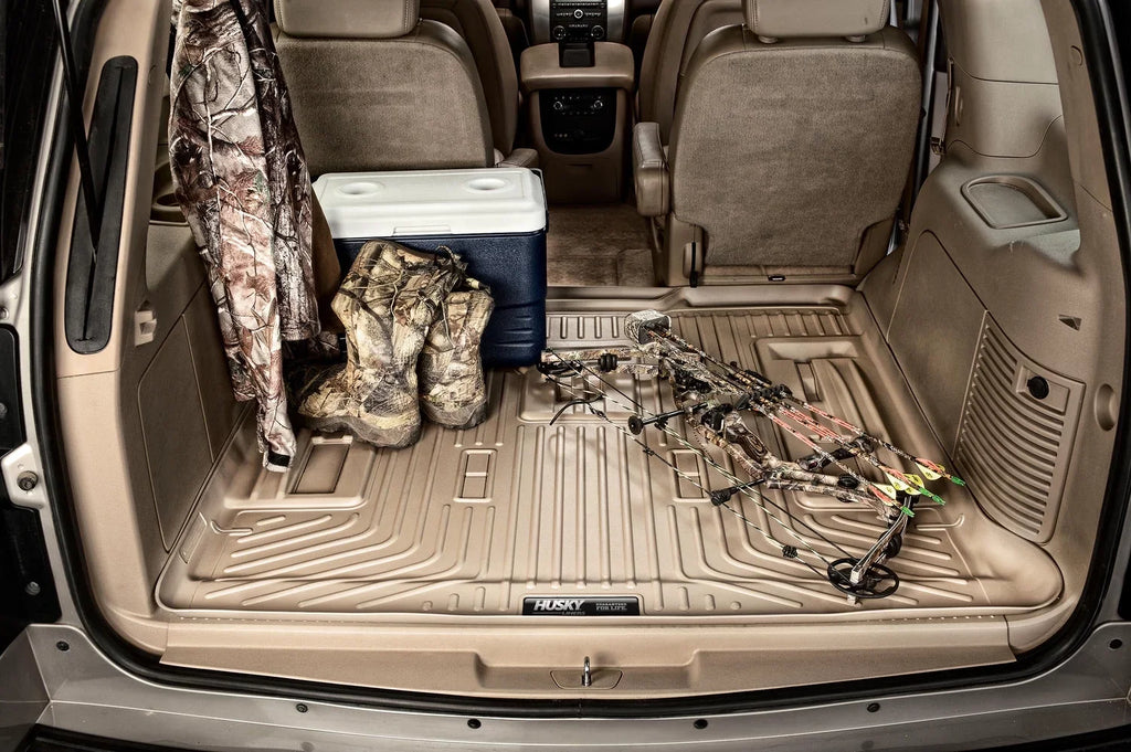 Husky by RealTruck 28261 Weatherbeater Cargo Liner matching with select: 2007-2014 Chevrolet Suburban, 2007-2014 GMC Yukon XL
