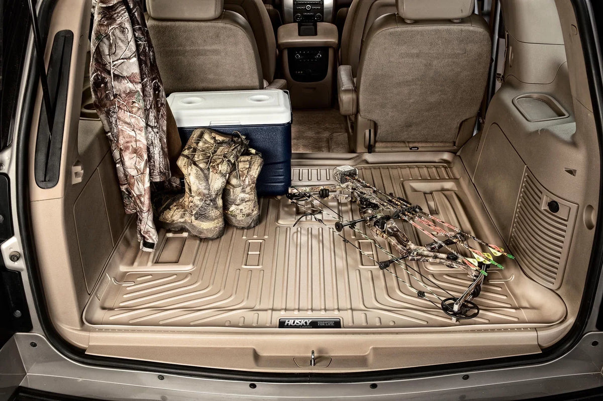 Husky by RealTruck 28261 Weatherbeater Cargo Liner matching with select: 2007-2014 Chevrolet Suburban, 2007-2014 GMC Yukon XL