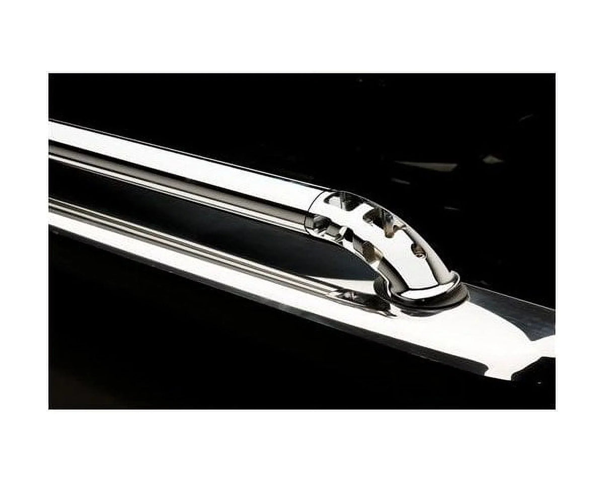 Polished Fits select: 2000 NISSAN FRONTIER KING CAB XE, 2001-2002 NISSAN FRONTIER CREW CAB XE/CREW CAB SE. 5 in. 4 ft. Putco 69854 Bed Rails For Nissan Frontier, Approx