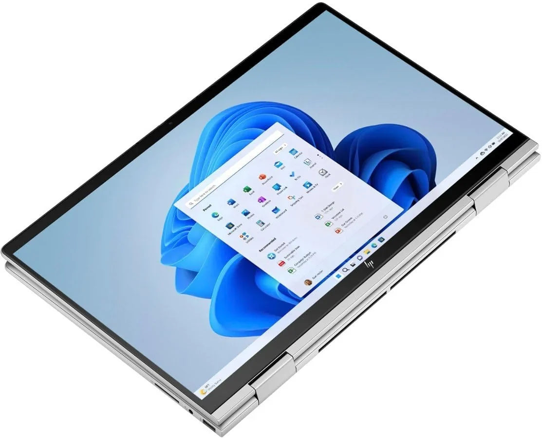 Envy X360 15 2-in-1 Laptop 15.6" FHD IPS Touchscreen 13th Gen  10-Core i7-1355U 16GB RAM 1TB SSD  Iris Xe Graphics Backlit Thunderbolt USB-C HDMI B&O Win11 Silver + HDMI Cable