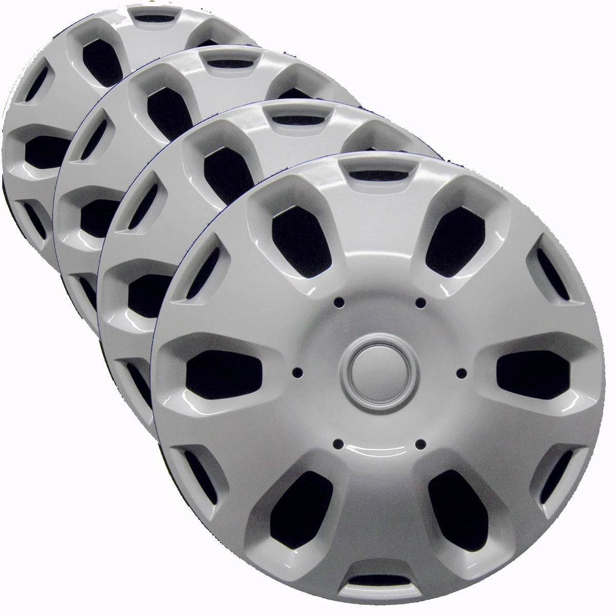 Premium Hubcap Set for  Transit Connect 2010, 2011 2012, 2013 - Replacement 15-inch Wheel Covers (4-Pack)