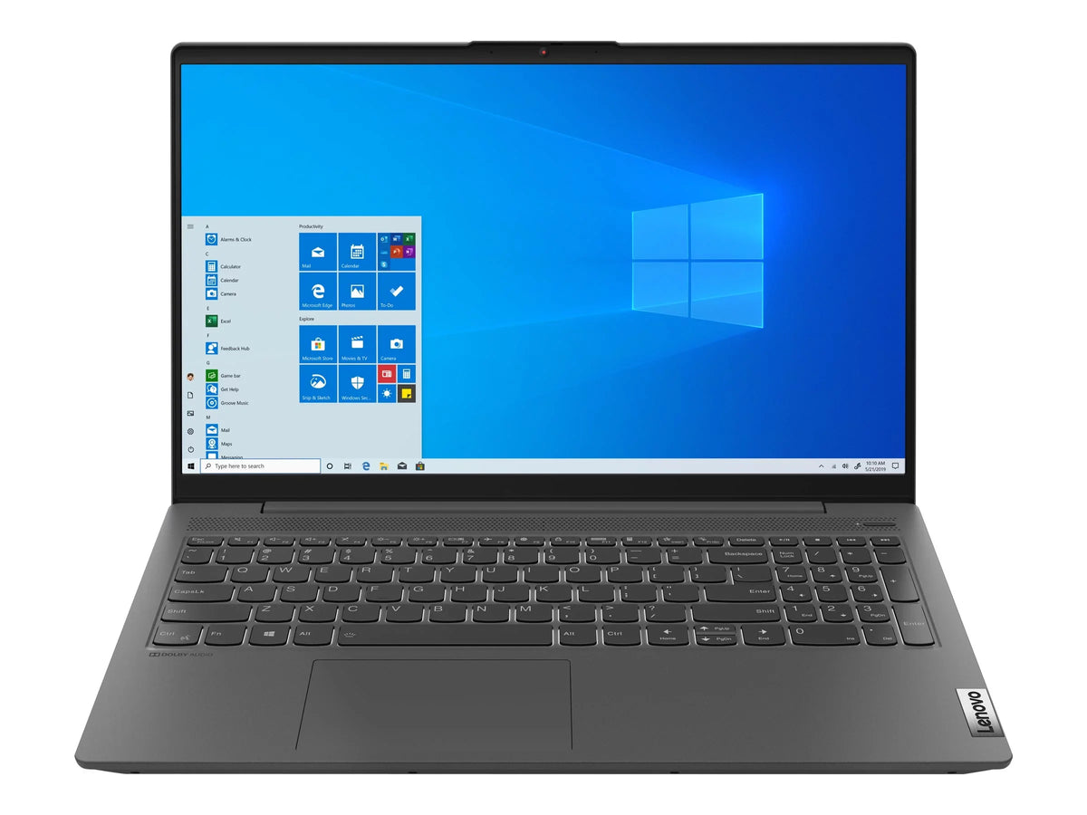 Restored  IdeaPad 5 15ITL05 82FG - Core i5 1135G7 / 2.4 GHz - Win 10 Home 64-bit - Iris Xe Graphics - 8 GB RAM - 512 GB SSD NVMe - 15.6" 1920 x 1080 (Full HD) - Wi-Fi 6 - graphite gray - kbd: US (Refurbished)