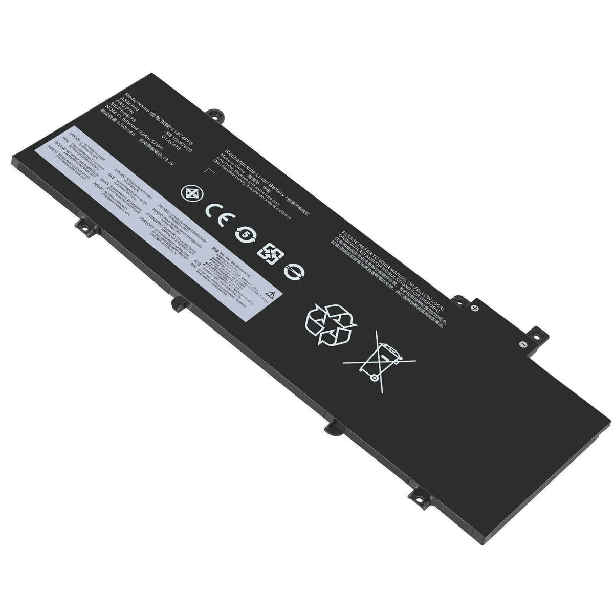 OEM 57Wh L17L3P71 Battery For  ThinkPad T480S SB10K97622