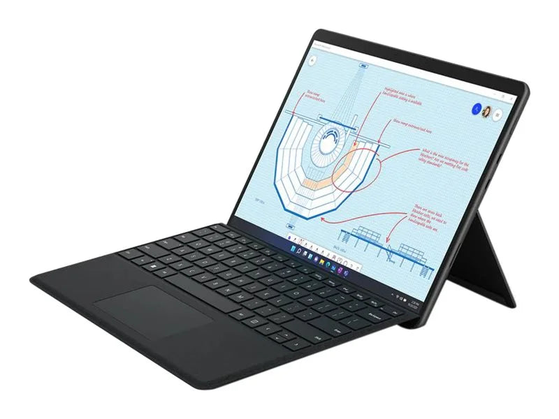 Surface Pro 8 Tablet, 13", 8 GB, 512 GB SSD, Windows 11, Graphite