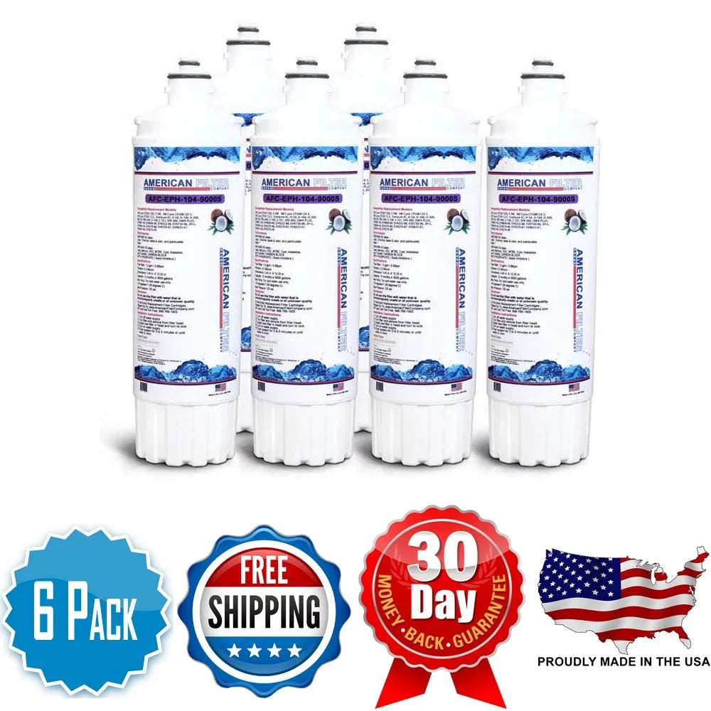 AFC Brand , aqua Filters , Model # AFC-EPH-300-12000SK , matching with Pentair® EV933744 - 6 Filters - Made in U.S.A.