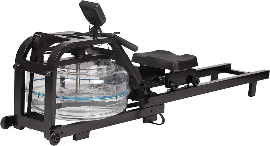 aqua Rowig Machie Idoor aqua Rower Adjustable Resistace With LCD Moitor Home Gym Equipmet For Whole Body Exercise Traiig