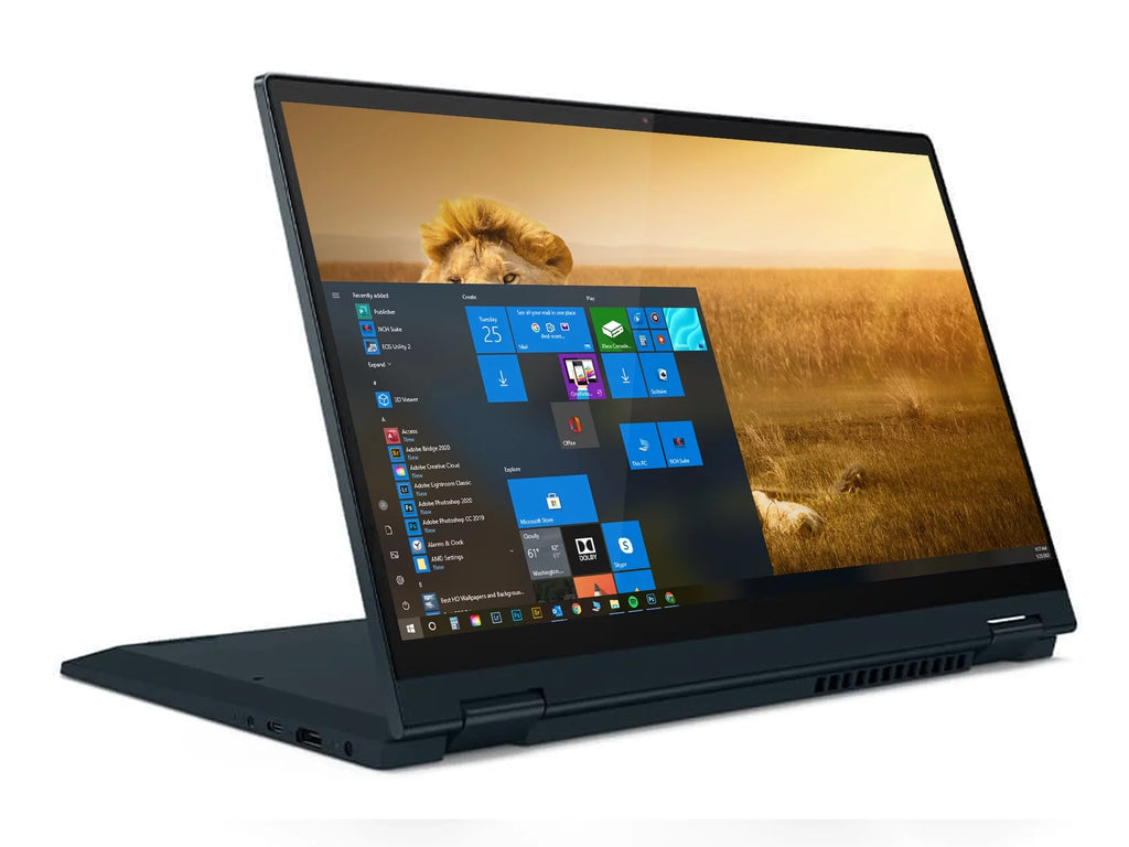 IdeaPad Flex 5 2-in-1, 14" IPS FHD Touch Display,  Core i3-1115G4 Upto 4.1GHz, 8GB RAM, 256GB NVMe SSD, HDMI, Card Reader, Wi-Fi, Bluetooth, Windows 10 Home S (82HS00BVUS)