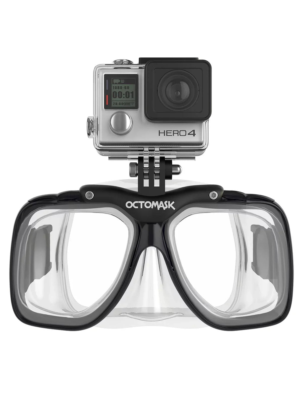 Octomask Classic Dive Mask w/Mount for GoPro Hero Cameras
