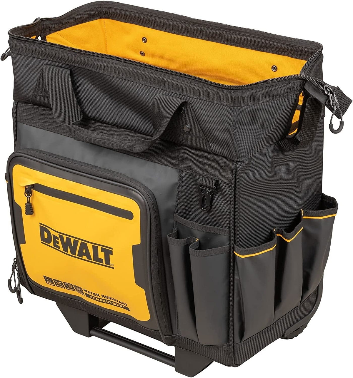 DEWALT Tool Bag with Wheels, Tool Storage and Organization, Durable and moisture impervious, 18 Inch DWST560107