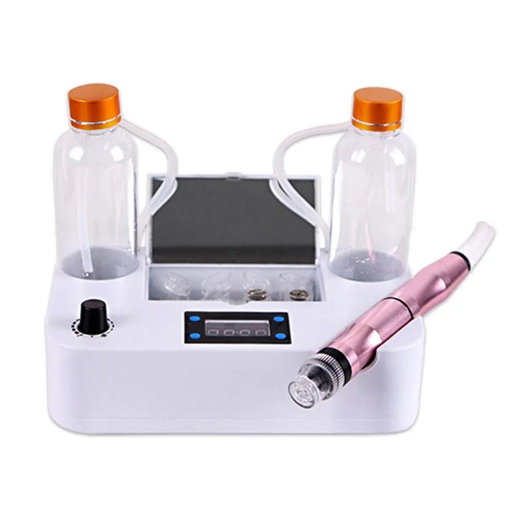 Suerbeaty Facial Beauty Treatment Machine, Facial Gas-liquid Oxygen aqua Epidermal Peeling Using Professional Skin Rejuvenation Equipment for Cosmetology Center