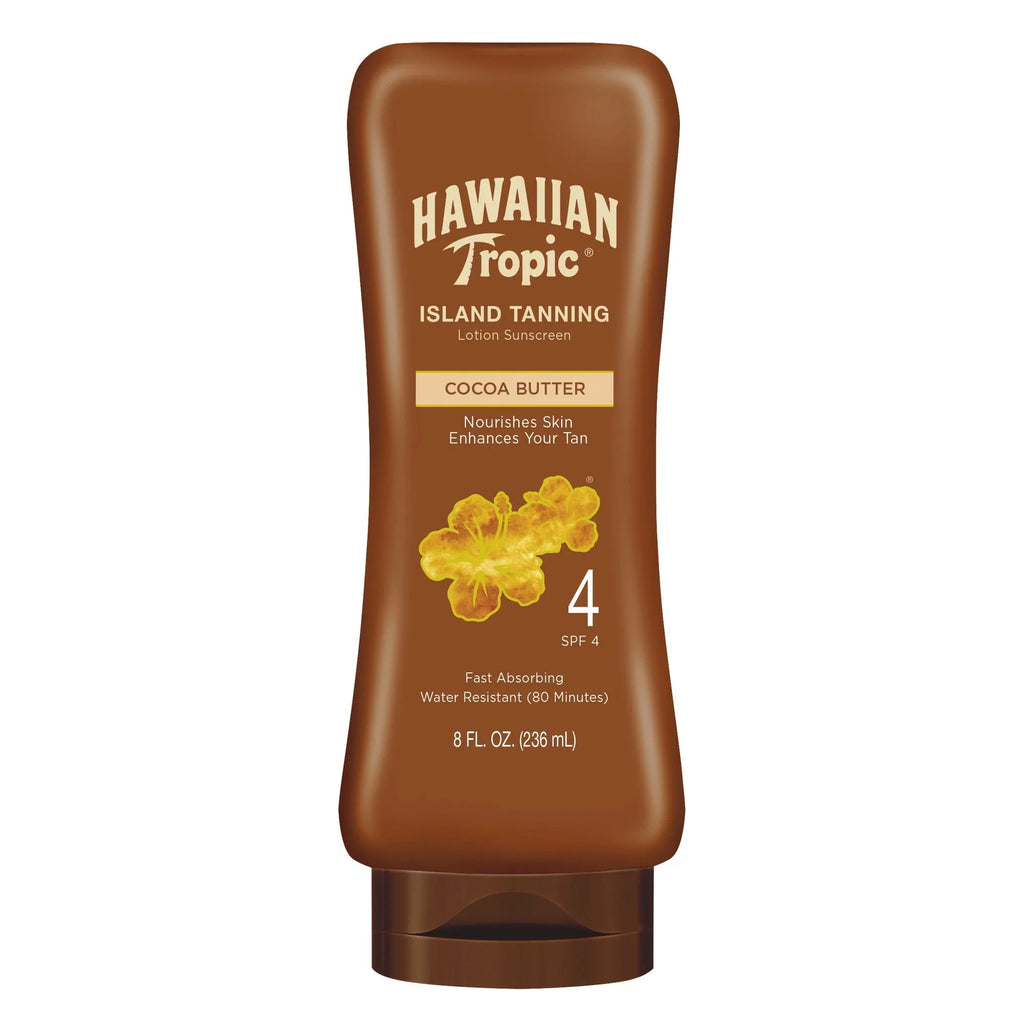 Oz.. Hawaiian Tropic Dark Tanning Lotion, SPF 4, 8 Fl