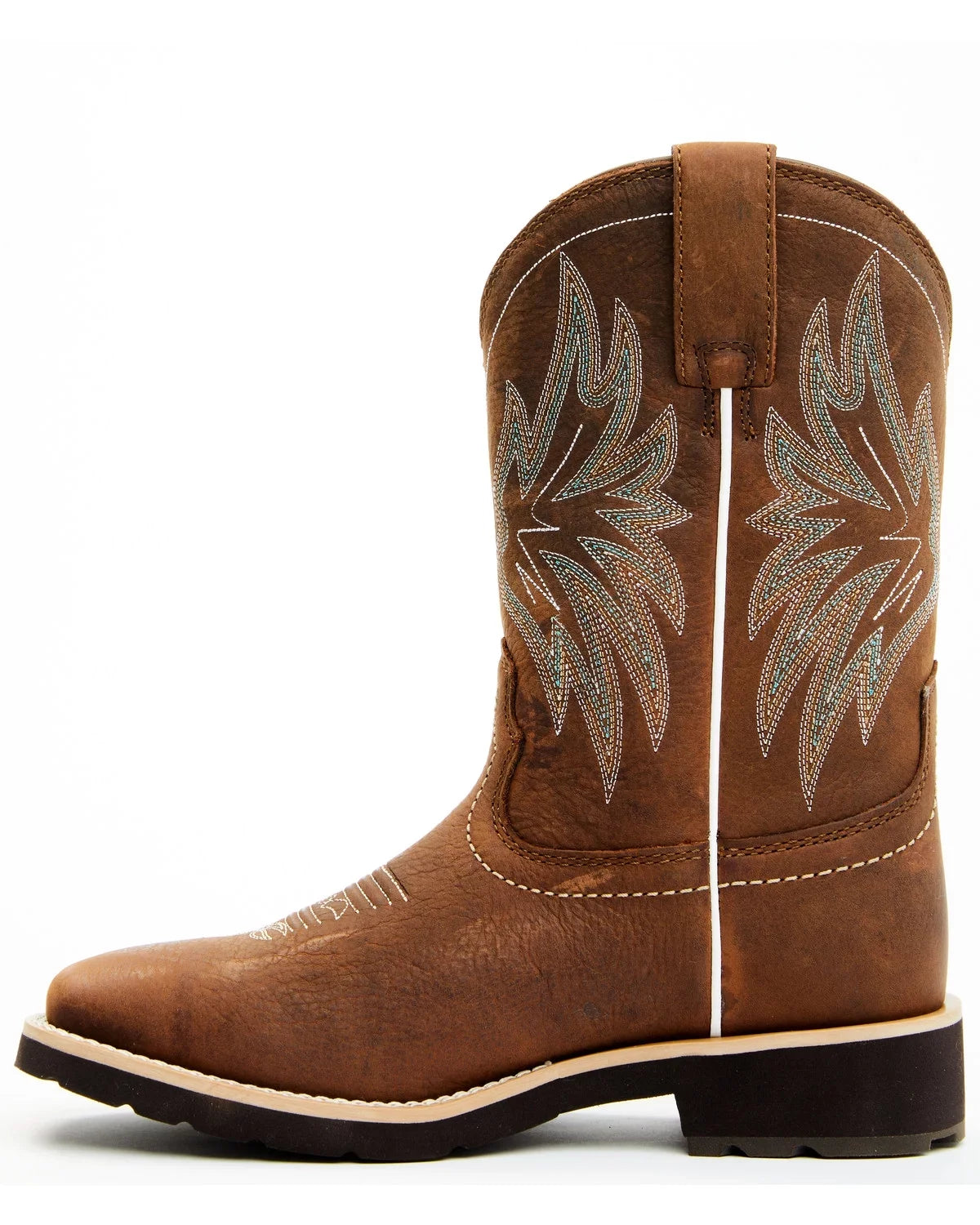Shyanne Women's Xero Gravity Calyx Western Performance Boot Broad Square Toe Brown 9 M  US