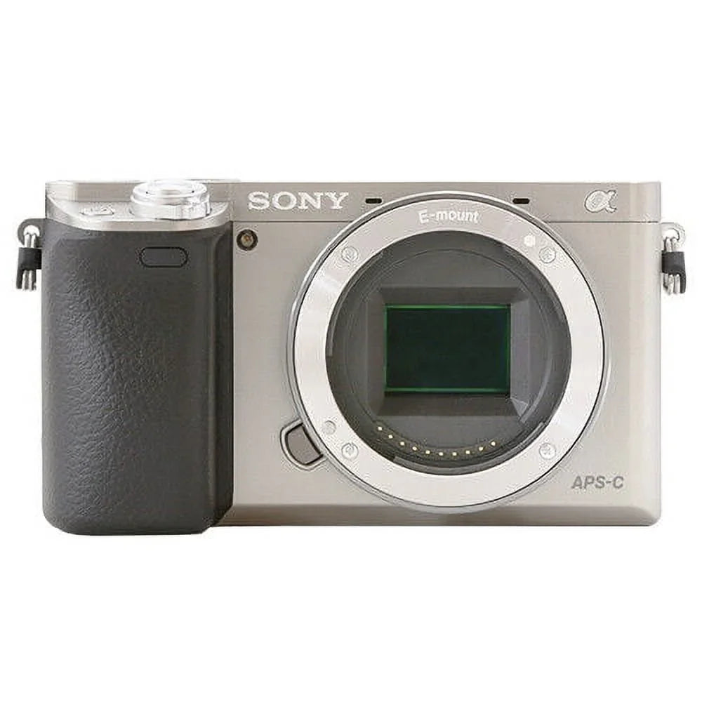 Alpha a6000 Mirrorless Digital Camera Body (Silver) ILCE6000/S