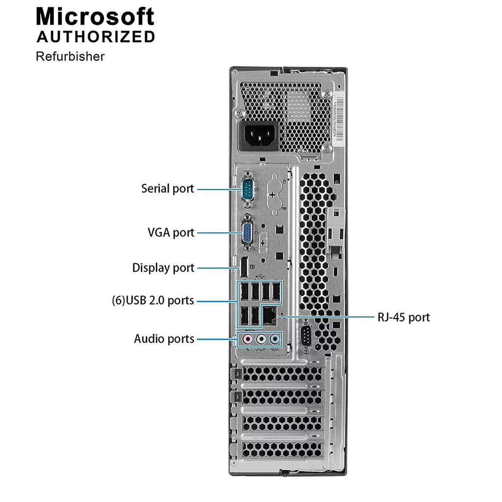 Desktop Computer PC Core i5 8GB Ram 500GB HDD Wifi Windows 10 Pro
