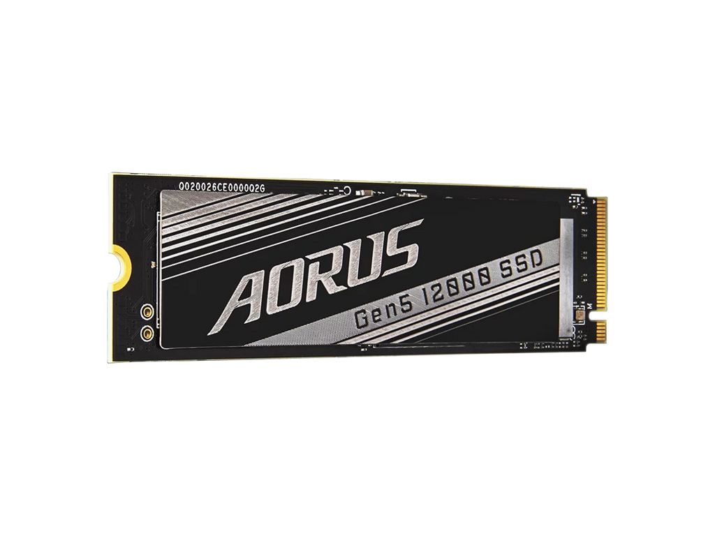 GIGABYTE AORUS Gen5 SSD 12000 SSD 2TB PCIe 5.0 NVMe M.2 Internal Solid State Hard Drive with Read Speed Up to 12400MB/s, Write Speed Up to 11800MB/s, AG512K2TB