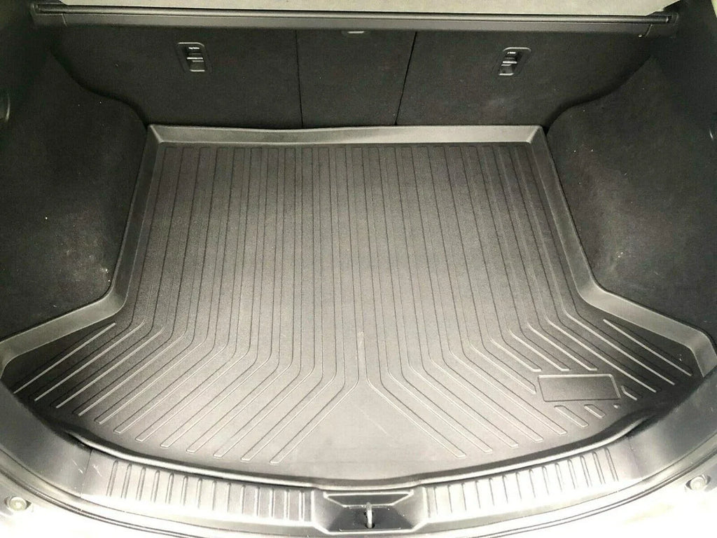 EACCESSORIES EA Cargo Liner – Trunk Mat for Mazda CX-5 CX5 2017-2023 – elements-impervious Trunk Mats for Cars with Raised Lip – Non-Slip Car Trunk Mat Rubber – Easy to Install – Laser Pre-Cut Design