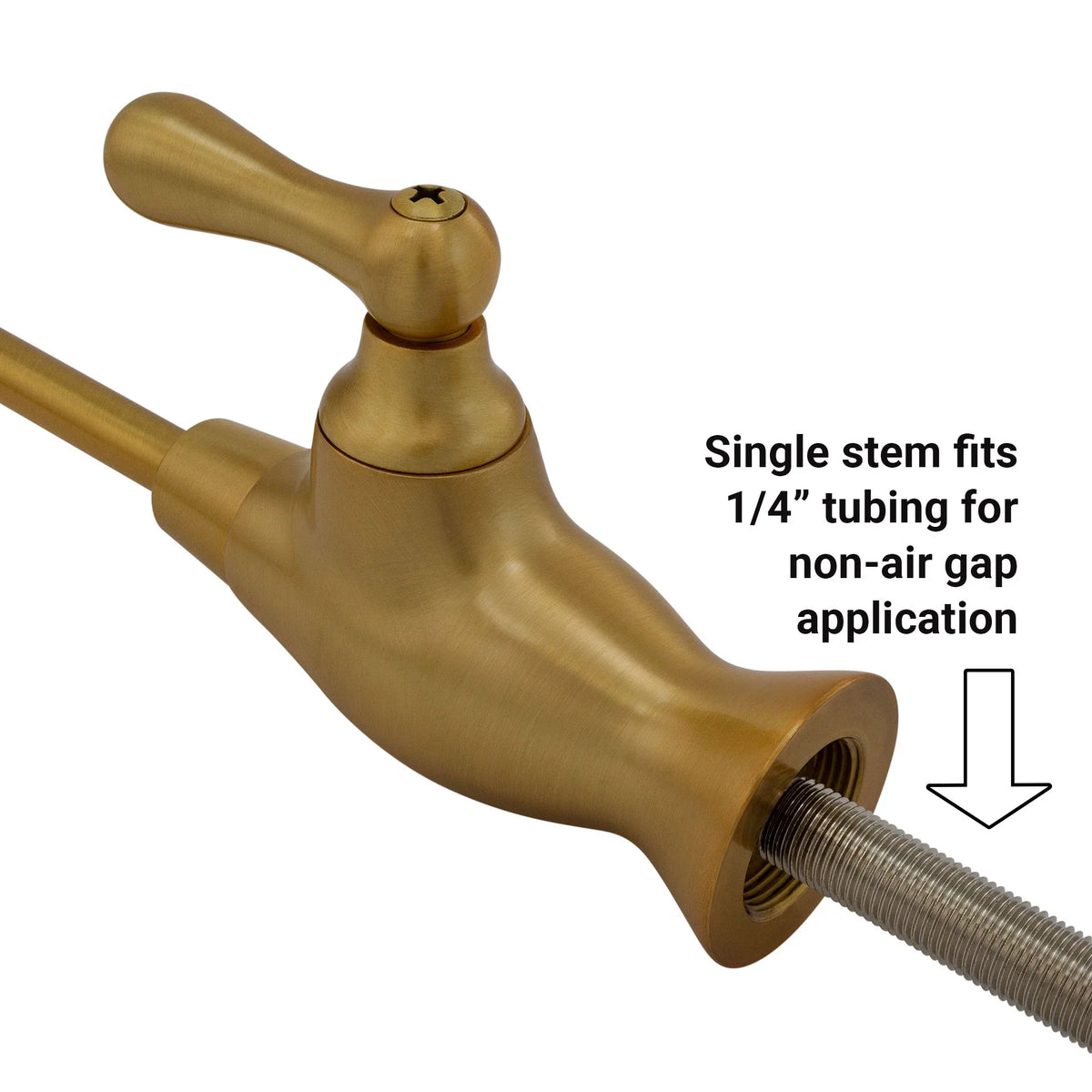 Metpure aqua Filtration Faucet Classic Bronze Vase Style Non Air Gap Reverse Osmosis Drinking moisture Dispenser With Faucet Wrench